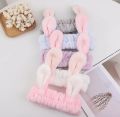 Korean Rabbit Cute Hair Band Wide-sided Face Wash Headband Sports Headband Bangs Headband. 