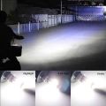 Bike Led Headlight Bulb M6 Headlight Lamp with Flasher 3 in 1 Modes for Motorcycle Universal. 