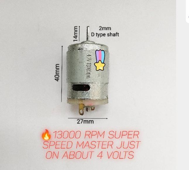 380 Dc motor Super speed