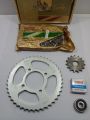 CHOHO Chain Sprocket Set for Suzuki GS 150 Bike / Chain Sprocket Set for GS 150 Bike / GS 150 Chain Sprocket. 