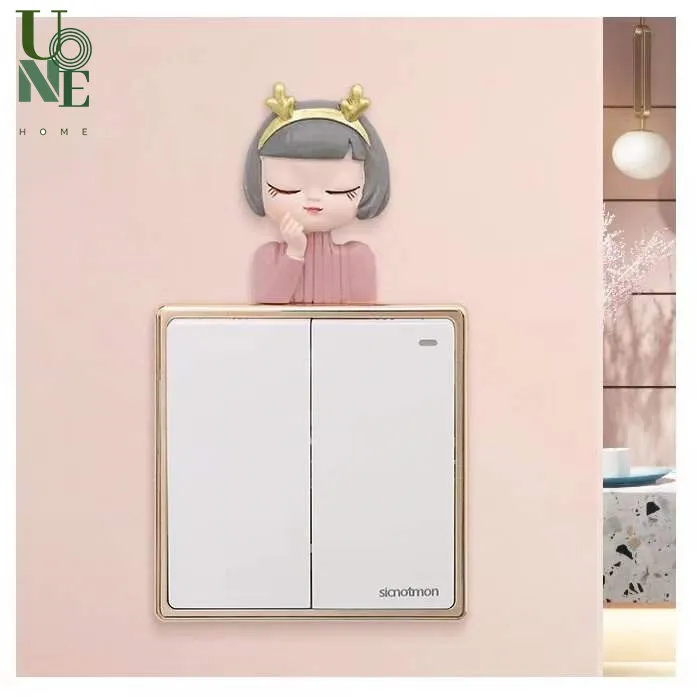 Uonehome%20ready%20to%20ship%E2%99%A5H044%20modern%20minimalist%203D%20Little%20Loli%20girl%20Swiss%20fire%20cartoon%20character%20home%20decor%20wall%20decal%20home%20decor%20plug%20-%20Image%208
