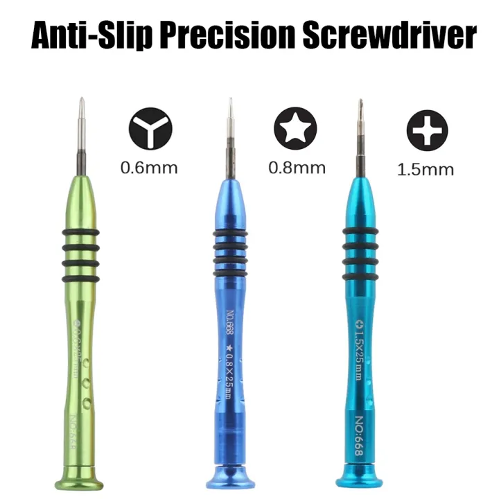 Screwdriver%201.5mm%20PH000%20Phillips%200.8mm%20P2%20Pentalobe%200.6mm%20Y000%20Tri-point%20for%20iPhone%207%208%20Plus%20X%20XS%2011%2012%2013%20Pro%20Repair%20Tools%20Kit%20-%20Image%202