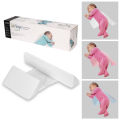 Baby Side Sleeping Pillow, Shaped Pillow Anti-head Deflection Removable and Washable Waist-protecting Baby Pillow. 