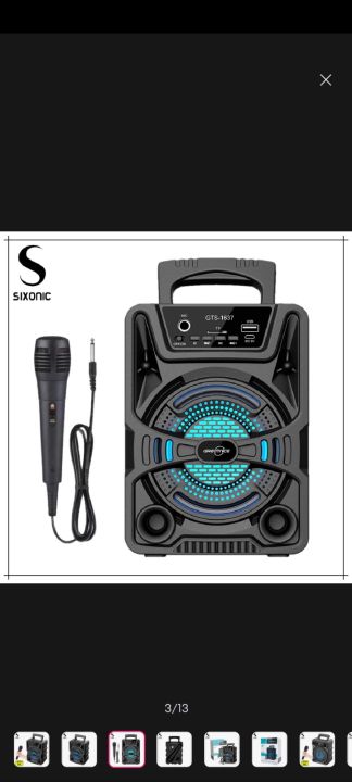 %F0%9F%94%A5%20Sixonic%20GTS-1638%20Wireless%20Bluetooth%20Speaker%20with%20Mic%20%F0%9F%8E%A4%20%7C%204"%20Bass%20Boost%20Sound%20%7C%20Rechargeable%20%7C%20LED%20Light%20%7C%20Portable%20Loud%20Speaker%20for%20Outdoor%20&%20Indoor%20Use%20%F0%9F%94%8A%20-%20Image%203