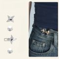 Adjustable Star Waist Tightener Clip - No Sew Jean Buttons for Women's Loose Jeans Skirts Dresses Fashion Waist Accessories Gift.