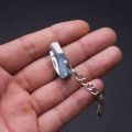 New Mini Fold Knife Keychains Portable Acrylic Small Blade Pendant Key Chains Rings Cute Keyring Outdoor Hanging Camping Knife. 