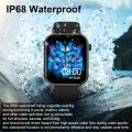 LAXASFIT Fashion Smart Watch Bluetooth Call Music Playback IP68 Waterproof Fitness Tracking For Men and Women Smart Watch .