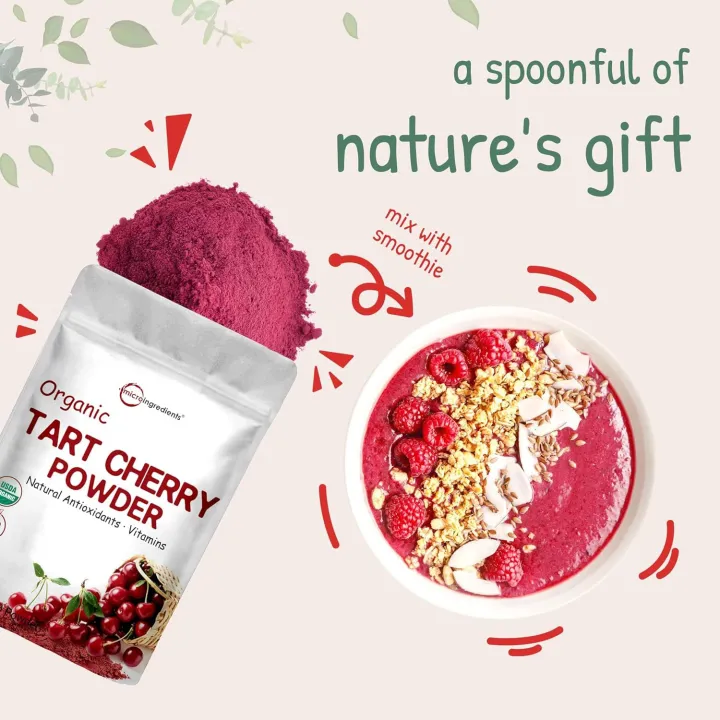 Organic%20Tart%20Cherry%20Powder%20%2064Gram%20-%20Image%204