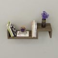 S-Shaped Wall mounted Floating shelf for Books and Decoration pieces, Home decore. 