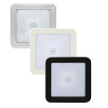 Smart Motion Sensor 6 LED Floor Ceiling Wall Light Wireless Auto On Off Energy Saving Plug Play Modern Square Design Home lightify. 