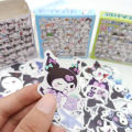 60Pcs Anime Stickers Sanrio Accessories Y2K Hello Kitty Things Kuromi Stickers Waterproof Cinnamoroll Pochacco Stickers Kid Toy. 