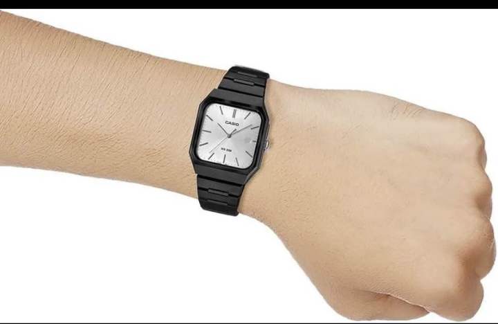 Casio%20Black%20Addition%20,%20Analog%20Stainless%20Steel%20strap%20men%E2%80%99s%20%20Quartz%20watch%20-%20Image%202