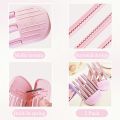 2pcs 3Teeth + 6Teeth Fluffy Hair Roots Clip Comb Lazy Hair Top Styling Curling Barrel Portable Korean Volume Wind Sculpting Comb. 