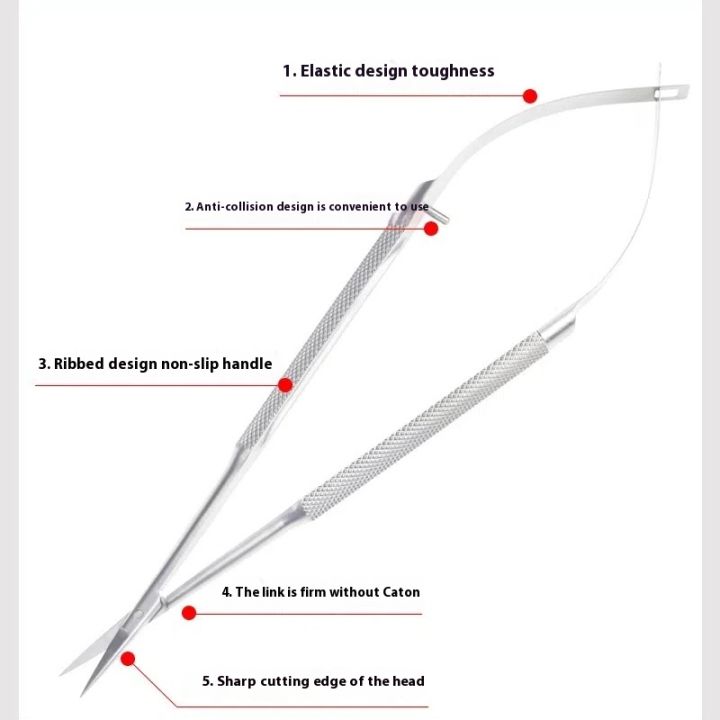 AIQUE%20Medical%20Surgical%20Microinstruments%20Corneal%20Scissors%20Suture%20Removal%20Scissors%20Surgical%20Tools%20Stainless%20Steel%20Ophthalmology%20-%20Image%204