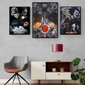 Classic Anime D-Death Note High Quality Print Poster Waterproof Wall Art Movie Posters For Living Bedroom Retro Room Decor Gift. 