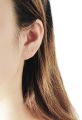 heartbeat earings for girl and women, Small, Heart Beat, EGC Stud Earrings, Hypoallergenic Love Token Gifts. 