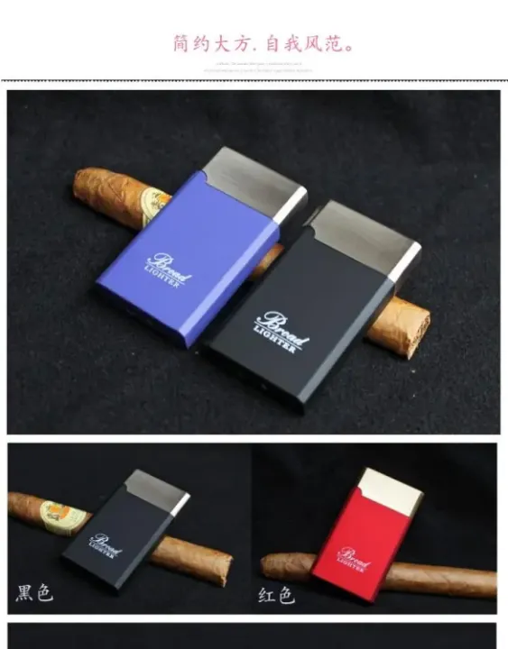 Multicolor%20Refillable%20Gas%20Lighter:%20Rectangular%20Rafin%20Metal%20Lighter%20Windproof%20Design%20with%20Stylish%20-%20Image%202