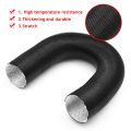 25mm 42mm 60mm 75mm Diameter 100-500cm Length Air Diesel Parking Heater Duct Pipe Tube Hose For Webasto Eberspacher Extendable. 