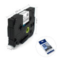 1PK 131 Clear Compatible for Brother Tze131 tze131 TZ131 Tze-131 12mm mini printer ribbon P-touch Label Maker PTD-210 PT-H110. 