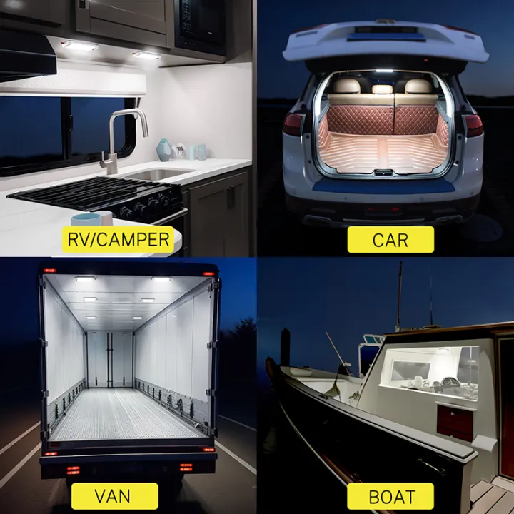 1PC/2PCS%20%20Vehicle%20Dome%20Light%2012V%2024V%20Car%20Interior%20Light%20With%20Switch%20Universal%20Design%20for%20RVs%20Van%20Truck%20Camper%20Boat%20Reading%20Light%20-%20Image%206