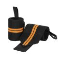 Wrist Support Band for Men and Women - Wrist Wraps with Thumb Loop for Weightlifting, Powerlifting, Gym, and Crossfit.. 