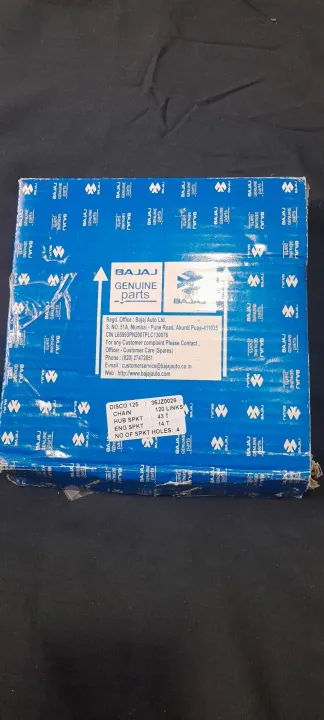 Bajaj Genuine Chain Sprocket Set рџ ґdiscover 125 рџ ґdiscover 125m рџ ґdiscover