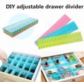 HOT DEALs no1 Drawer Organizer Adjustable stretch interlocking drawers. clapboard dividers. Grid closet sorting partition. plastic strips separator cabinet socks storage box. 