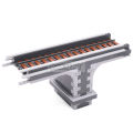 Marumine 566PCS MOC Viaduct Idea Train Build Model Kit High-Speed Railway Track Arch Bridge DIY Construction Blocks Bricks Set. 
