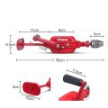 Heavy-Duty 1/2-inch Rotary Brea st Hand Drill or Hand Drill Machine For Silver Jewellery Works and Other Dynamic Works. 