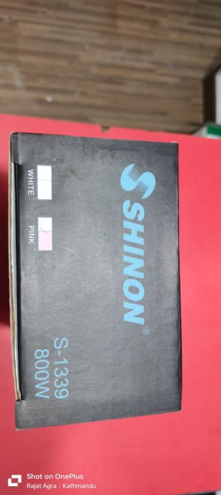 Shinon 1339 Hair Dryer 800 Watt