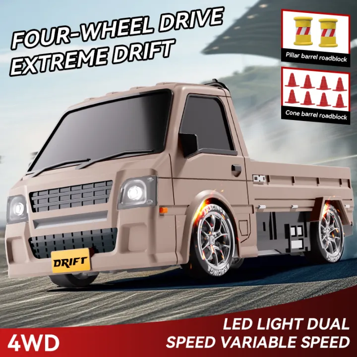 ZWN%201/24%20Full-Scale%20Remote%20Control%20Drift%20Truck%202.4G%20Wireless%20Tricycle%20Model%20with%20LED%20Lights%20Suitable%20Rc%20Car%20for%20Children%20-%20Image%204
