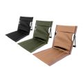 Folding Recliner Fishing Chair Outdoor Folding Beach Garden Recliner Portable Folding Chair Floor Mat Lawn Chair.