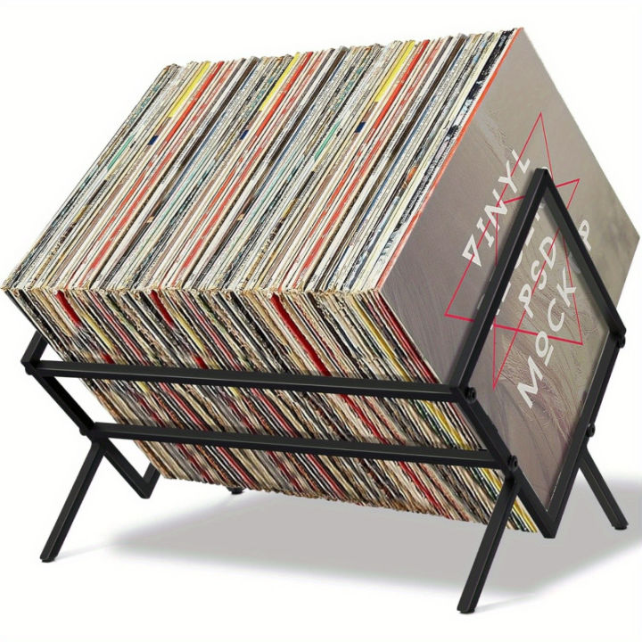 Music Record Rack Vinyl record storage, record rack, record rack 80 lps album record rack ...