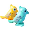 Clockwork Parrot Simulation animal plush jumping stail children's toys -1pcs.