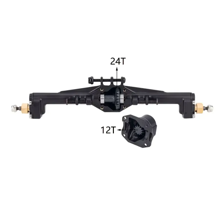 Brass%20CNC%20Widen%20Portal%20Axles%20+10mm%20with%20Lay%20Down%20Servo%20Mount%20&%20Links%20for%201/18%20RC%20Crawler%20Car%20TRX4M%20Axle%20Upgrade%20parts%20-%20Image%202