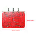 XH-M139 Audio Amplifier Board 2x50W 100W 2.1 Channel Amplifier Modules DC 12-24V 3 Sound Channels Energy Saving Pure HiFi Music. 