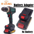 Battery Adapter Converter for DeWalt 18V Lithium Battery to for Lidl Parkside X20V Li-Ion Power Tool Accessories(NO Battery ). 