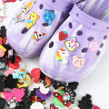 S0490 random pattern Crocs Jibbitz jibbit 1 PCs PVC gum paste shoes accessories DIY shoe decoration. 