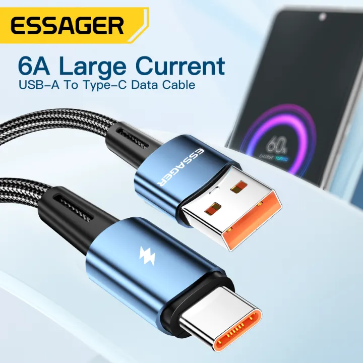 Essager%20120W%20USB%20Type%20C%20Cable%20Super%20Fast%20Charge%2067W%20Cable%20Quick%20Charge%206A%20For%20%2012Pro%20Redmi%20K50%20Note%2011Pro%20Black%20Shark5%20Pro%20-%20Image%202