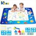 Magic Water Drawing Mat Reusable Doodle Painting Board with Pens Montessori Educational Toys for Kids Halloween Christmas Gift.