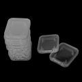 10Pcs For SD SDHC Memory Card Case Holder Protector Transparent Plastic Box Storage. 