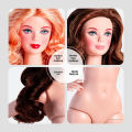 Pink Skin Gold Hair 32cm Supermodel Doll 1/6 BJD Doll High-quality Girl Dress-up DIY Toys Cute Figure Collector Birthday . 