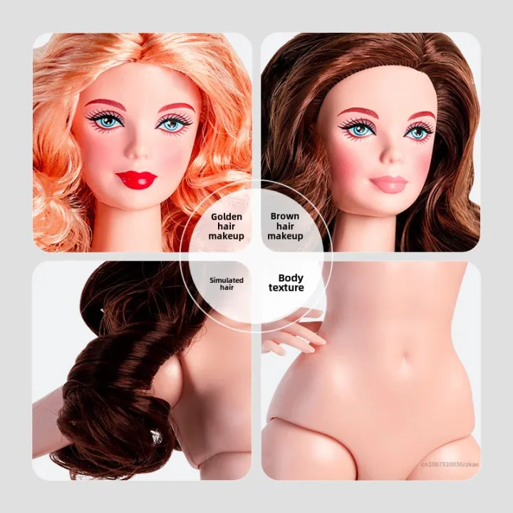 Pink%20Skin%20Gold%20Hair%2032cm%20Supermodel%20Doll%201/6%20BJD%20Doll%20High-quality%20Girl%20Dress-up%20DIY%20Toys%20Cute%20Figure%20Collector%20Birthday%20%20-%20Image%203