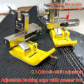 New Computerized Flatbed Sewing Machine with Adjustable Plastic Knife Press Foot Oxford Edge Guide for Straight Stitch Line Pres.