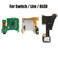 For Nintend Switch OLED Audio Game Cartridge Micro SD Card Reader For Switch Lite Game Card Slot Socket Headphone Board.