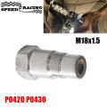 O2 Oxygen Sensor Connector Internal Thread M18x1.5 Bung Adapter P0420 P0430 For OFF ROAD. 