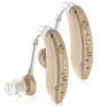2025 Best Mini Rechargeable Audifonos BTE Hearing Aids Adjustable Tone Sound Amplifier Portable Deaf Elderly digital Hearing Aid. 