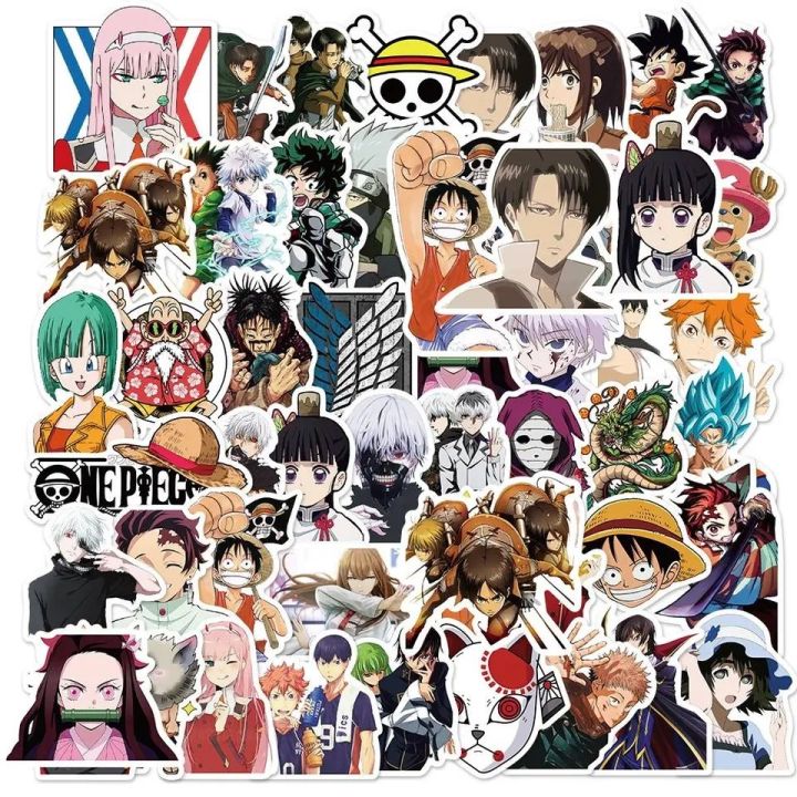 Mix%20Anime%20Stickers%20Decals%20Skateboard,%20Laptop,%20Suitcase,%20Motorcycle%2010/25/50Pcs%20-%20Image%202