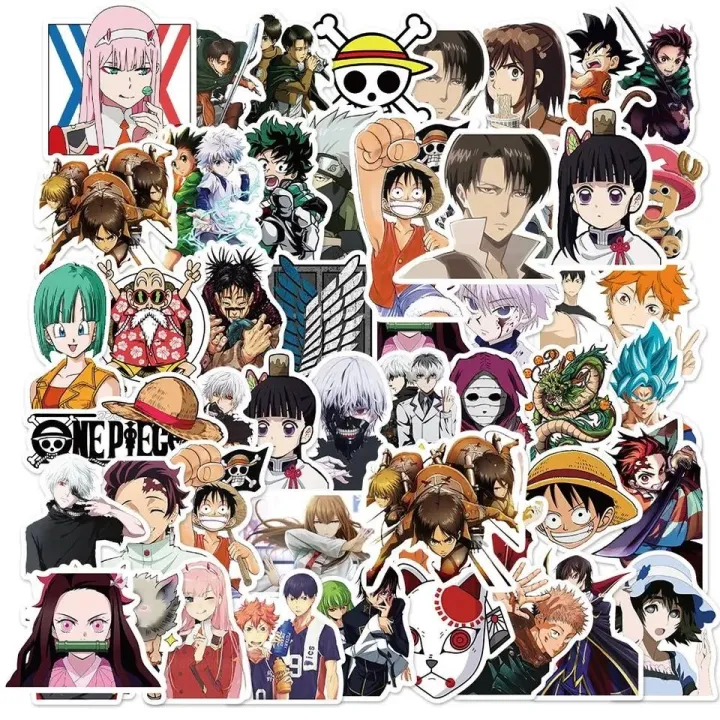 Mix%20Anime%20Stickers%20Decals%20Skateboard,%20Laptop,%20Suitcase,%20Motorcycle%2010/25/50Pcs%20-%20Image%202