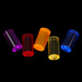【2Pcs Compact Transparent Snooker Cue Accessory Billiard Cue Ferrule Replacement Pool Cue Ferrule Kit For Pool】. 